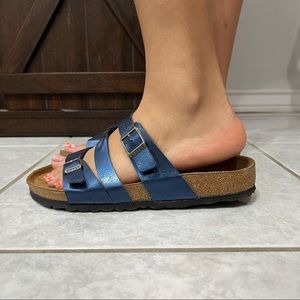 Birkenstock Blue Salina Sandals
